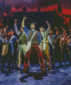 Newsies Characters Diamond Painting