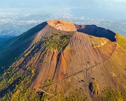 Mount Vesuvius Diamond Painting