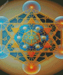 Metratron Cube Art Diamond Painting