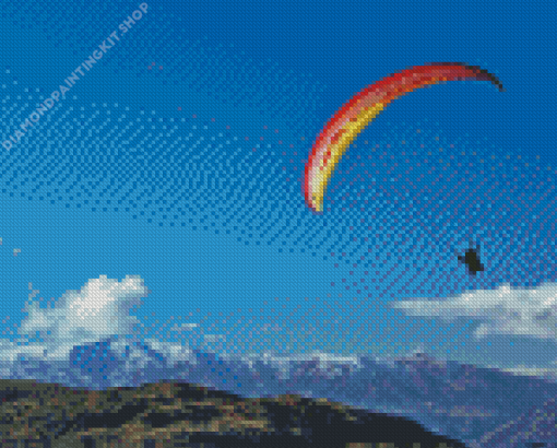 Paragliding Diamond Painting