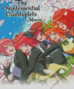 The Quintessential Quintuplets Diamond Painting