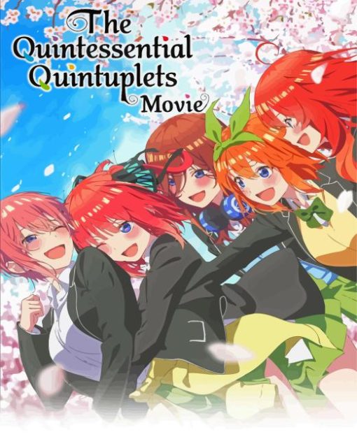 The Quintessential Quintuplets Diamond Painting